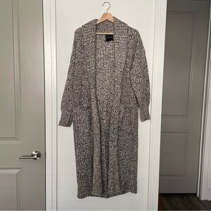 LUCKY BRAND • marled coatigan long sweater